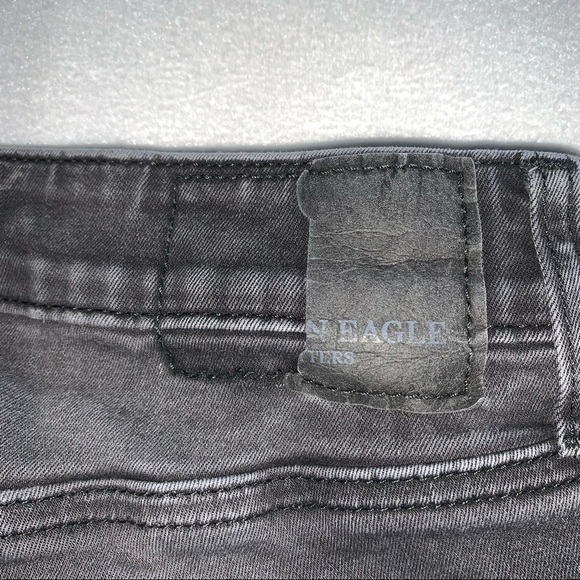 American Eagle Next Level Flex Distressed Jeans Black Size 29x30. - Picture 8 of 10